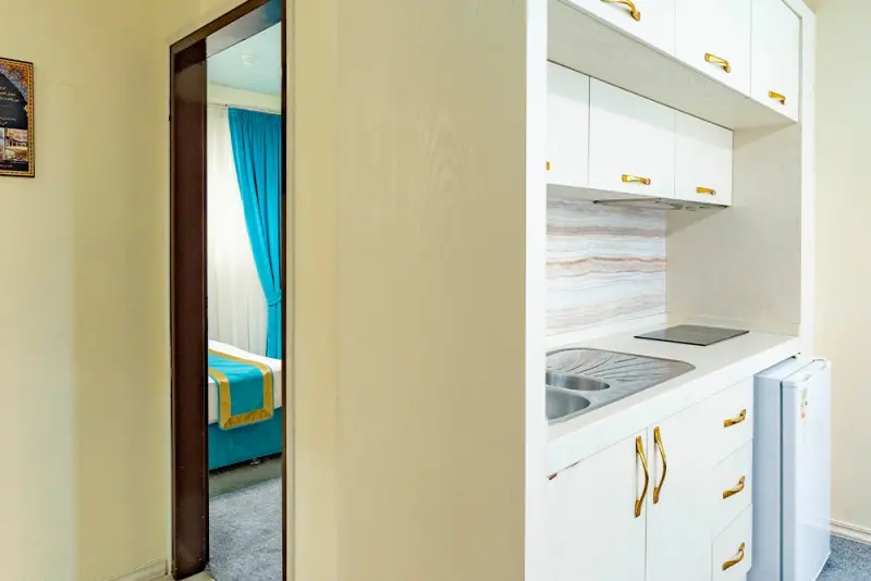 آپارتمان یکخوابه هتل صدرا مشهد