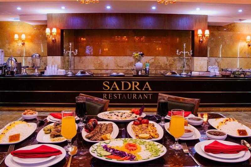 رستوران هتل صدرا مشهد